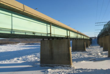 Athabasca Bridge – Block Fabrication & Post Tension